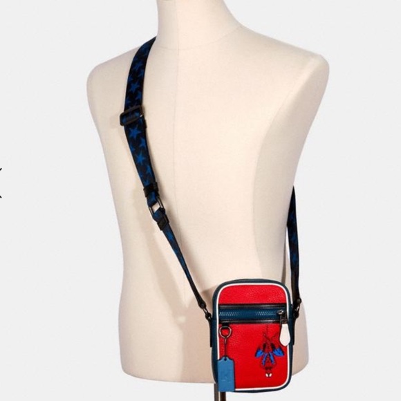 NWT Coach Marvel Terrain Crossbody With Spider-Man - Picture 9 of 9